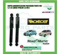 Juego 2 Amortiguadores Traseros Fiat Punto 188 1.2 1.9 Lancia Ypsilon 1.3 MTJ