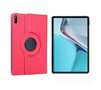 Juego 2 en 1 para Huawei MatePad 11 2021 de 11 Pulgadas con Cubierta Delgada para Tableta + Cubierta Protectora de Vidrio Templado