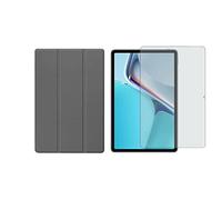 Juego 2 en 1 para Huawei MatePad 11 2021 de 11 pulgadas con funda para tablet inteligente + funda protectora de vidrio templado