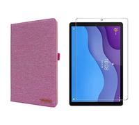 Juego 2 en 1 para Lenovo Tab M10 2nd 2020 TB-X306F TB-306X 10.1 pulgadas con funda de tableta inteligente + cubierta protectora de vidrio templado