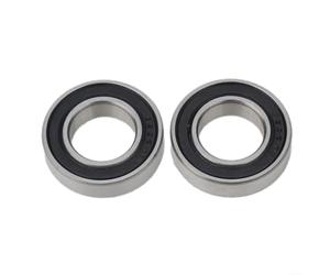 Juego 2 Rodamientos MTB Carretera 15x28x7mm Duraderos | para acero al carbono, doble junta tórica, para resistencia , ideal rodamientos para dirección, eje pedalier
