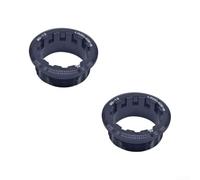 Juego 2 Tapones Cassette para microspline 12 Bicicleta Juego | Acabado antióxido, dimensiones 32x13mm, para resistencia mecánica, colores disponibles, protección flywheel(Black)