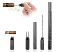 Juego 2 y 1 Para los Amantes de los Puros Que Exigen Lo Mejor, Esta Herramienta de Extracción de Perforadora y Soporte Desbloquea Todo el Sabor, una Herramienta Esencial Para Cigarros y un Regalo de