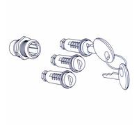 Juego 3 bombines Shad 200062R para unificar llaves