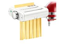 Juego 3 en 1 compatible con batidoras con base KitchenAid, incluye rodillo for láminas de pasta, cortador de espaguetis, cortador de fettuccine, accesorios for hacer