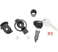 Givi Llaves Security Lock Unificar 3 Maletas Negro