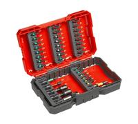 KWB - 49109000 caja de puntas para llaves de impacto, juego de puntas de 37 piezas con portapuntas y llaves de vaso resistentes a impactos, ejes E C 6.3