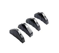 Juego 4 Alerones Difusores Labio para Parachoques Trasero Inferior Coche, Divisores ala Tipo Aleta Tiburón Accesorios Universales Modificados Coche(Carbon Fiber Pattern)