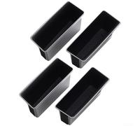 Juego 4 Cajas Organizadoras Manija Para Golf 8 2020 | Material ABS , desgaste, color negro mate, para ajuste perfecto manija, para fácil limpieza