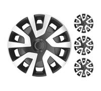 Juego 4 Embellecedores Revo Serie Argo Embellecedores De Rueda 15"/16" Negro Pla