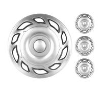 Juego 4 Embellecedores Tino Serie Argo Embellecedores De Rueda 12" Plata