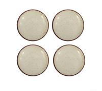 Juego 4 Platos Llano Melamina 7 Pulgadas Ligeros | Material melamina irrompible, ligero, para ideal para exterior, camping, caravanas, picnic, barbacoa