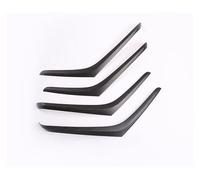 Juego 4 Tiras Decorativas Puerta Interior Coche ABS Con Veta Madera Oscura Para Benz Para W222 Para Clase S Para S320 2014-2017 Embellecedor Decorativo Interior