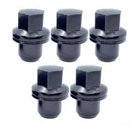 Juego 5 Tuercas para rueda 22mm para acero Grado 12.9 Negro Juego | para acero carbono grado 12.9, alta durabilidad, para resistencia deformación, uso diario todoterreno, color negro