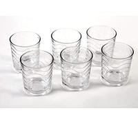JUEGO 6 VASOS 255 ML CRISTAL TOROS PASABAHCE