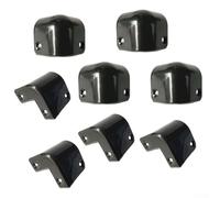 Juego 8 Piezas Protector Esquinas Ampli Guitarra Negro