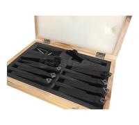 JUEGO 9 UTILES CON PLAQUITA PARA TORNO HOLZMANN 9TLG10