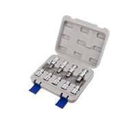 Juego 9 vasos con punta 1/2" hexagonales