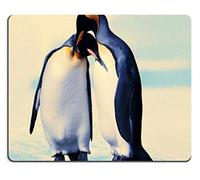 Juego Alfombrilla de ratón Pareja Pingüinos Pareja Amor Alfombrilla de Ratón Juego de Ratón Alfombrilla de Ratón Rectangular
