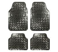 Juego alfombrillas coche carbono tunning símil