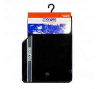 Juego alfombrillas de moqueta Strada plata