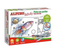 Juego alpino didactico activity pinta con puntos