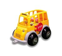 Juego Andreu Toys Ecoline Midi Bus Escolar + 1 Conductor + 2 Figuras