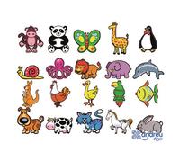 Juego Andreutoys Animalitos Magneticos 8 Cm Caja De 20 Unidades Surtidas 20,6X19X4,5 Cm