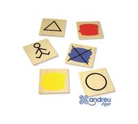 Juego Andreutoys Bloques Logicos Atributos 20 Piezas 27X10X5 Cm