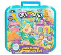 Juego arena mágica moldeable con 4 moldes marinos y cofre Cra-Z-Art