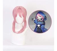 Juego Arknights Blue Poison Cosplay peluca rosa resistente al calor pelo sintético Blue Poison Peruca Anime Fiesta Disfraz Pelucas KUQX8420