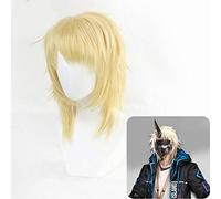 Juego Arknights Cosplay pelucas mirto, corne negra, negro , disfraz de anime peluca de juego de rol + peluca negra corne