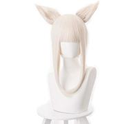 Juego Arknights Cosplay Pelucas Platinum Cosplay Peluca Pelo sintético resistente al calor Mujeres Fiesta de Halloween Anime Disfraz Pelucas KUZZ6764