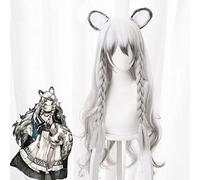 Juego Arknights Cosplay Pelucas Pramanix Peluca Cosplay Peluca sintética resistente al calor Cabello Fiesta de Halloween Anime Cosplay Peluca