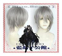 Juego Arknights Phantom Wigs Cosplay Disfraz Corto Gris Peluca de pelo sintético resistente al calor para Halloween Party Role Play