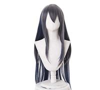 Juego Arknights Texas Cosplay Peluca Larga Gris Azul Fibra resistente al calor Cabello Perucas Anime Disfraz Pelucas KUZW0966