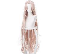 Juego Arknights Warlock Cosplay Pelucas Rizo largo Pelo sintético resistente al calor Fiesta de carnaval de Halloween Peruca Anime Peluca KUZZ1306