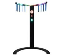 Juego Atrapa Bastones con LED, Máquina de Reacción Ajustable | Juego Atrapa Bastones, Caída Aleatoria, adjustment Remoto, Efectos Luminosos, Sonido y Estructura Metálica(No coin payment)