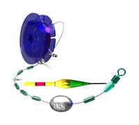 Juego automático de línea de Bobber | Kit de construcción portátil automático con un flotador que cambia de color - Sedal de Bobber - Para lago, estanque, mar, agua, , exterior