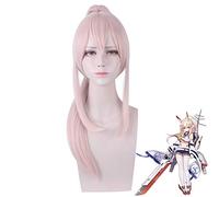 Juego Azur Lane Ayanami peluca larga cola de caballo Cosplay disfraz resistente al calor pelo sintético mujeres fiesta Cosplay pelucas PL-191