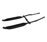 Juego bandoleras para acordeón. Color: negro. Acolchadas y anchas. Con correa de seguridad. Material