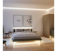 Juego básico de tira LED MaxLED 1000 de Paulmann, 3 m, plateado, CCT