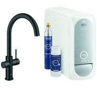 Grohe Blue Home Starter kit caño en C Black, 31455KS1
