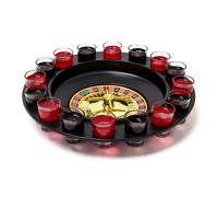 Juego beber Juegos de chupitos 30 cm Multicolor Juego de beber ruleta 16 vasos