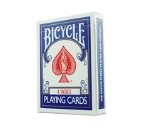 Juego Bicycle 4 Índices - Espalda Azul - Adecuado para diestros y zurdos