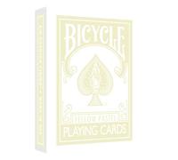 Juego Bicycle Pastel Amarillo - 56 Cartas - Magia/Colección - Formato Poker