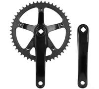 Juego Bielas 6061-T6 144BCD 49T Ligero | Longitud 165mm optimizada, velocidad , para suave, perfecto ciclismo pista y contrarreloj