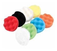 Juego Boinas de Pulir Con Sistema de gancho y bucle hook and loop 80mm. 8 Unidades