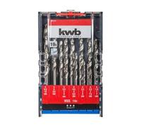 Juego Brocas Para Metal KWB 19 Piezas Powerbox
