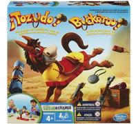 Hasbro Gaming Juego ¡Tozudo! - El Juegos de Equilibrio con un Burrito con Mucho Genio - Juego de Mesa Familiar de 2 a 4 Jugadores - Mayores de 4 Años